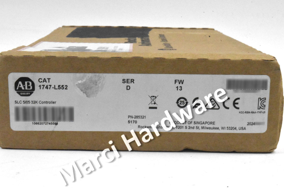 1747-L552 - new unit (MARCI)