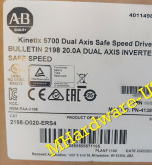 Allen Bradley 2198-D020-ERS4 Kinetix 5700 Dual Axis