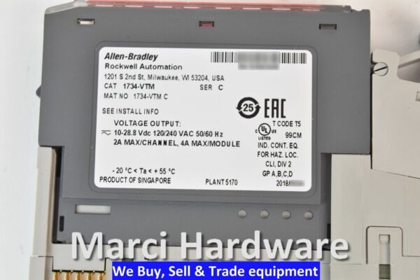 Allen Bradley lot 1734-OB8E 1734-CTM 1734-IB8 1734-VTM 1734-FPD