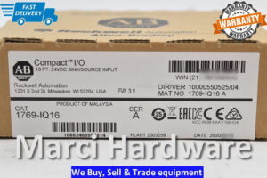 Sealed Surplus Allen Bradley 1769-IQ16 CompactLogix 16 PT Input D/I 17691Q16