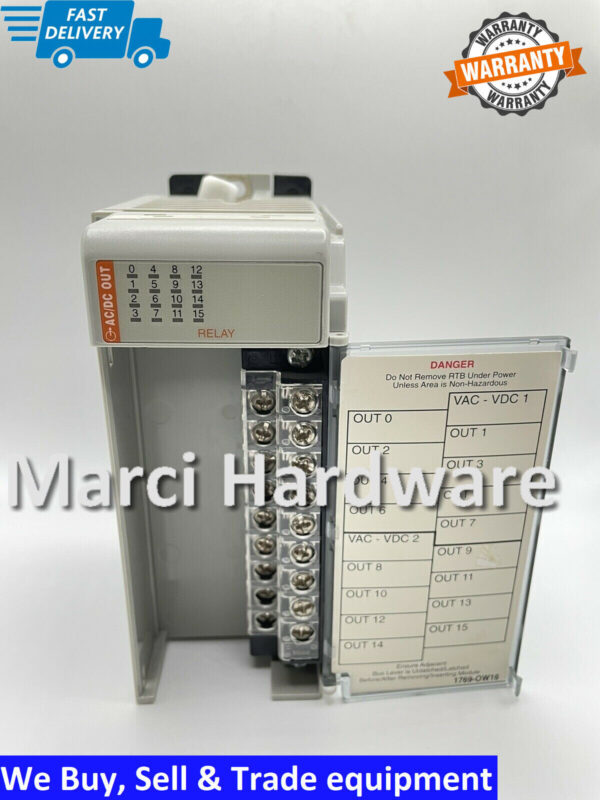 Allen-Bradley 1769-OW16 CompactLogix 16 PT Relay Output Module