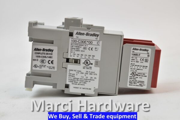 Surplus Allen-Bradley 100S-C30EJ14BC 100SC30EJ14BC Safety Contactor