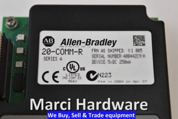 Allen-Bradley 20-COMM-R Remote I/O Adapter Series A