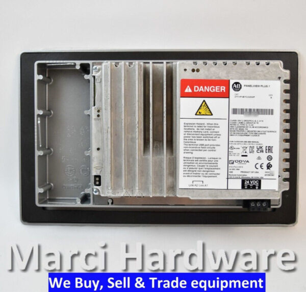 Surplus Allen Bradley 2711P-B7C22D9P /B PanelView Plus 7 Color/Keypad/Touch 7"