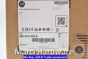 Surplus Allen-Bradley 2094-BC01-MP5-M Ser A Integrated Axis Power 360/480VAC 3PH
