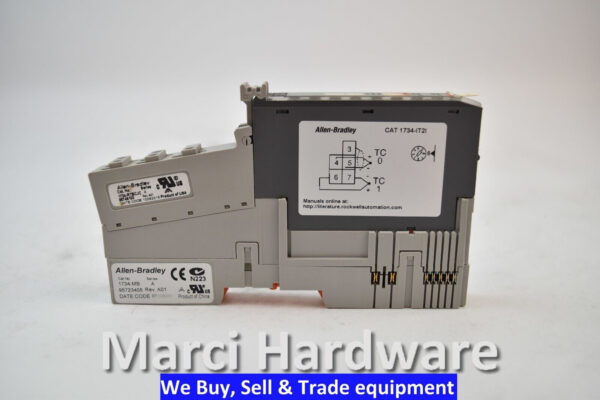 Allen Bradley 1734-IT2I Ser C POINT I/O with 1734-MB and 1734-RTBCJC