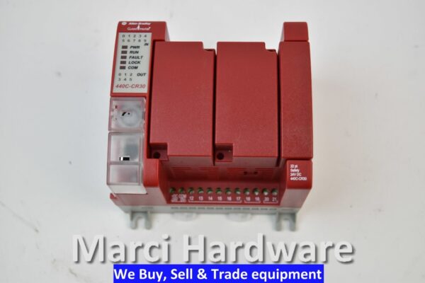 Surplus Allen Bradley 440C-CR30-22BBB /A Guardmaster Safety Relay 22 I/O