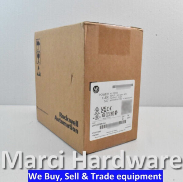 Sealed Allen Bradley 25C-D010N104 /B PowerFlex 527 AC Drive 480V 10A