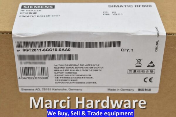 New Siemens 6GT2811-6CC10-0AA0 SIMATIC RF600 Reader