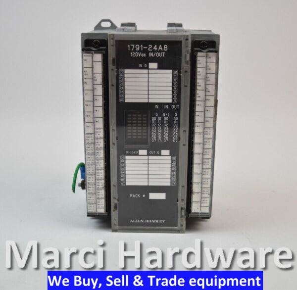 Allen Bradley 1791-24A8 Block I/O Module 120Vac